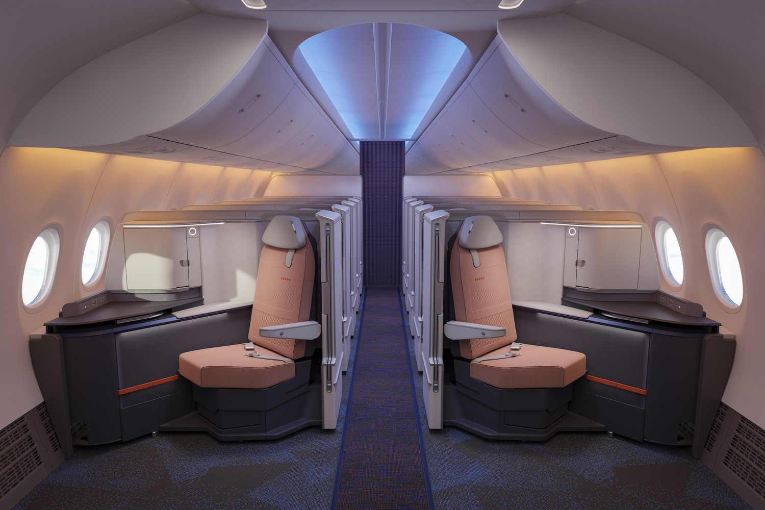 FlyDubai business class suite