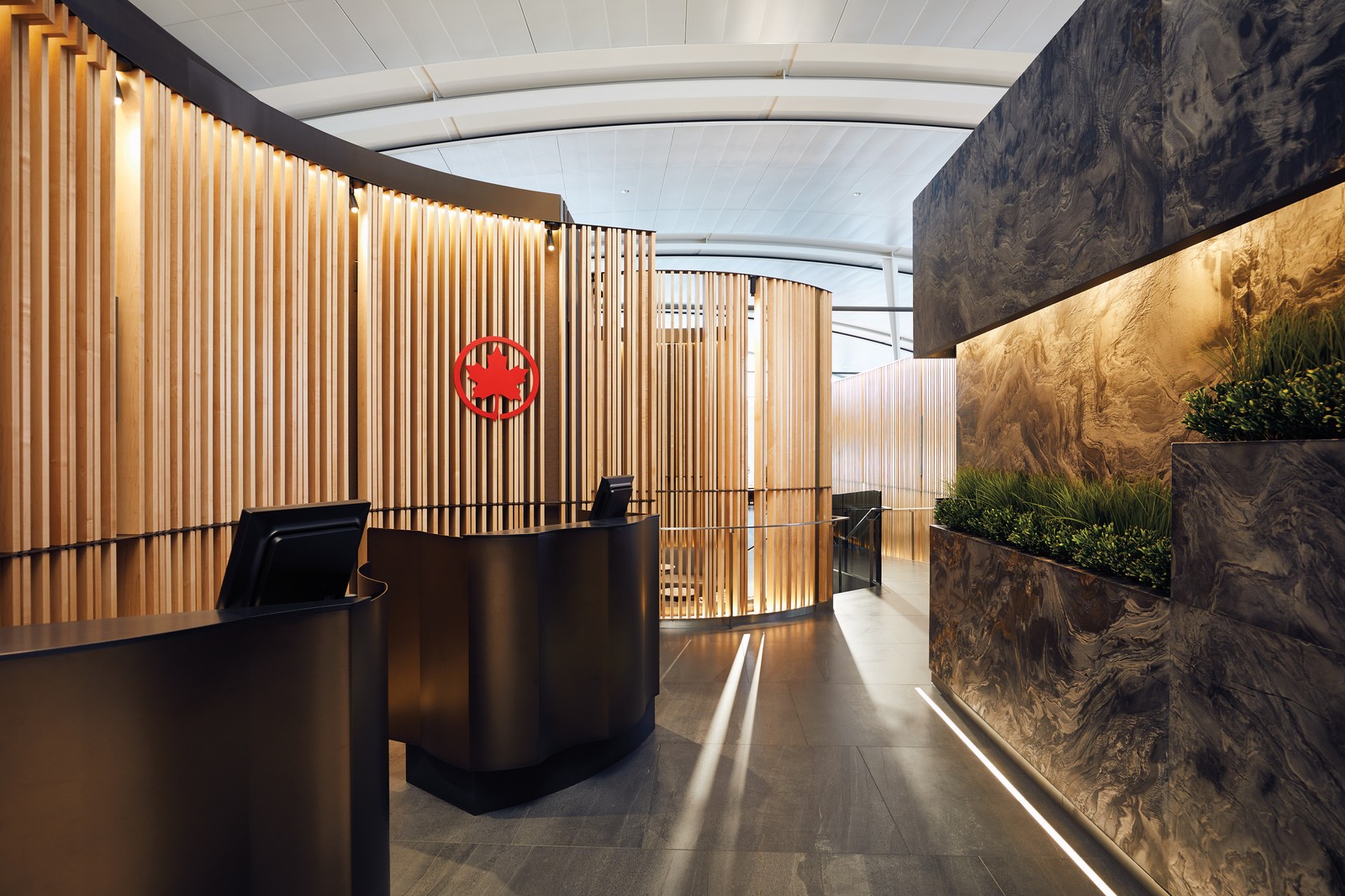 Air Canada Signature Suite Business Class Lounge in Toronto. Photo by Air Canada.