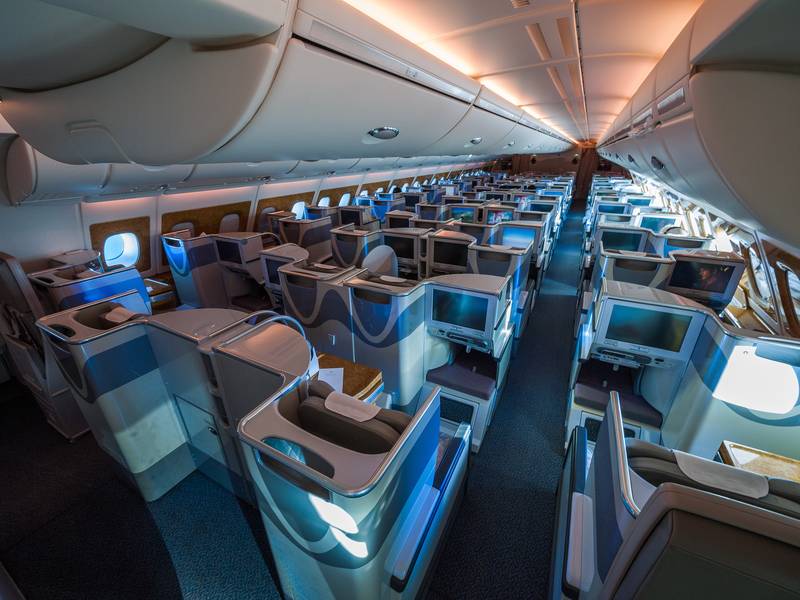 Cover for The Guide to Different Types of Business Class Seats